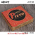 一次性披萨打包盒7/9/10/12寸pizza牛卡瓦楞比萨盒外卖纸盒子 红色A款10寸25个