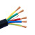 奔辉 国标YC橡套3+2芯电缆线 橡胶铜芯电线户外软芯通用护套电线 一米价 3*70+2