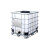 加厚储纯净水桶1000L耐高温ibc吨桶大口径方形塑料化工桶 全新1000L吨桶（白色） 标准款