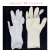 现货加长加厚12寸一次性乳胶手套工农业手套家务清洁耐磨手套定制 乳白色-散装 6.5寸(小号) 7天内发货