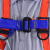 工地安全带大挂钩国标全身五点式保险带安全绳电工腰带高空作业带缓冲包 欧式双大钩带缓冲2米