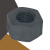 PVC六角螺母M3-M20 塑胶平垫 pvc耐酸碱耐腐蚀塑料螺帽垫片 M10垫片100个