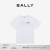 巴利（BALLY）男士白色LOGO圆领T恤6303047 白色 XS