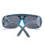 添新焊友 电焊眼镜 可拆卸焊工用 灰色眼镜3副