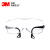 3M12308护目镜骑行防雾防化防风沙劳保防护眼镜可带近视眼镜1副