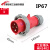 3芯4线5孔德标电气工业防水插头插座16/32A对接IP67 4芯16A插头(MN1402)