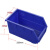 零件盒元件盒整理架装配盒物料架百叶背挂塑料盒挂板架子工具盒 110*105*50蓝价