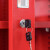 援邦 铁皮消防柜子微型消防器材箱站应急安全设备工具柜带锁 1600*1500*390消防柜（单独柜子）