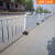 加厚市政道路城市人行道栏杆围栏蓝白隔离公路栅栏隔离栏城市杆 加厚安装高度1.0米*3.08米