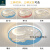 润华年广东中山灯具大全2024款客厅卧室灯餐厅灯儿童房吸顶灯LED护眼 蓝+白 50CM 白光