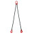 尚留鑫 起重链条吊索具1吨1米双腿G80锰钢组合吊具