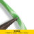 PET塑钢绿黑色1608打包带扣钳捆绑扎热熔手工机编织条塑料包装带 绿色2510(10kg)约300米