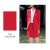 丹斯提尼播音主持上镜装艺考服装女学生 西装女装小修身气质职业套装新款 红色外套+裙(两件套) S