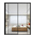 星月情（Xingyueqing）定制移门移门壁柜极窄推拉门钛镁铝合金钢化玻璃门厨房阳台客厅 SLK-1