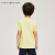 汤米希尔费格（Tommy Hilfiger）TOMMY儿童装夏季男童圆领短袖T恤大童纯色logo半袖上装 白色 130_7