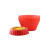 mastrad蛋糕模具烘焙工具套装模具硅胶手工diy点心纸杯小面包 红色硅胶蛋糕杯(6只装)-简装