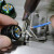 半自动焊锡机焊线机专用航空插头 治具开关插座治具斜焊工装 开关工装(黑)