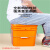 贝傅特 密封打包桶 加厚塑料桶带盖密封包装桶果酱桶多规格 6L-长方形款