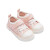 戴维贝拉（DAVE＆BELLA）女童春季板鞋儿童洋气帆布鞋男宝宝休闲学步鞋 粉色 28（鞋内长17.5cm）