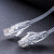 常讯 电线电缆 超五类非屏蔽网络线 铜包铝八芯四对双绞线 铜包铝0.4 灰色 100米/箱
