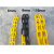 反光锥安全塑料链条警示链条禁止停车链条连接杆路锥带链条25米 红色小号/25米
