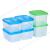 特百惠（Tupperware）冷冻冷藏保鲜盒冰箱储物盒食物储藏密封收纳盒6件套 6件套(入会再减10块)