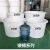 加厚牛筋大桶塑料圆桶发酵酿酒桶养殖水缸洗澡桶 150升牛筋桶--矮