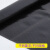 YHGFEEPVC 网格帘防尘洁净全黑阻燃窗帘车间磨砂环保导电塑料门帘 透明有网格 厚0.3毫米宽1.37米10米