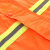 金诗洛 KSL082 分体单条环卫雨衣雨裤套装 反光警示清洁工 橘色XL