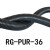 机器人波纹管PUR聚氨酯柔性电缆线管机械用动态抗磨柔性软管 RGPUR36(25米)