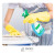橡胶手套洗碗乳清洁保工业防水耐磨塑胶厨房胶皮乳胶手套耐酸碱 透明薄款 1双装 L