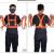 定制定制国标安全带全身五点式工地安全带高空作业应急安全带电工 国标5米红色双肩双小钩
