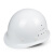 ABS安全领导头帽安全帽透气建筑工程国标加厚玻璃钢领导帽男印字 圆形特硬抗击打蓝色