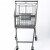 海斯迪克 HKCL-228 超市购物车 商场手推车儿童可坐加厚理货车 60L 灰色（电梯轮）