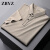 ZBYZ轻奢品牌polo衫2024夏新款冰丝无痕男士短袖夏季薄款修身简约商务 咖色 XL