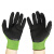登升劳保手套 发泡乳胶手套浸胶涂掌防滑耐磨透气干活防护手套有一手L648绿色12副/均码