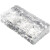中诺九城水晶砖 卫生间网红超白玻璃砖 透明方形隔断 实心双面冰纹砖块 100*100*50超白