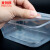 麦锐欧 一次性饭盒 透明塑料打包盒汤碗保鲜盒 长方形一次性餐盒750ML 50套/组