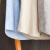 极麻换图日系条纹休闲短袖棉麻衬衫男士复古文艺青年宽松半袖亚麻衬衣 天蓝 XL