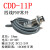 适用M18漫反射光电开关红外传感器CDD-40N-40P-11P-11N四线24VNPN CDD-11P