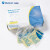 Medicom麦迪康一次性检查手套乳胶橡胶电子餐饮厨房清洁美容牙科 独立灭菌袋装(50袋/盒) S
