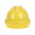 牛保安安全帽工地男施工建筑工程领导电工劳保透气高强度abs加厚安全头盔 黄色 透气豪华加厚款