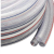 柔软花园软管 增强网线管 白色pvc蛇皮管水管定制 4分内径16mm壁厚2mm长度100米 定制 4分内径16mm壁厚2mm长度100米