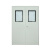 标安 净化钢制门洁净门彩钢板门钢质门手术室气密门密闭门 对夹式钢质门宽1.8*高2.1米