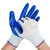 百行健(BAIXINGJIAN) 一次性手套丁晴蓝色检查加厚实验室工作防护丁腈手套  丁晴手套12双 