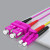 光纤跳线LC-LC-SC-FC-ST万兆多模双芯OM4光纤线40G尾纤工程电信级3/5/10米 LC-SC 多模双芯 OM4 5m