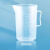 午励 烧杯 塑料计量杯 透明量杯烧杯 带刻度杯 测量杯容量杯 2000ml 