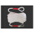 高空作业空调安装外机捆绑安全绳尼龙绳子耐磨电力工具吊绳保险绳 直径18毫米 30米 白色单钩圈