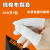 乳胶手指套 一次性无尘无粉电子工业防滑橡胶劳保美容美甲 棉手指套均码约100只
