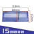适用pz30配电箱盖板装饰通用8/10/15/18/20/24回路室内电箱盖 15回路(蓝色)